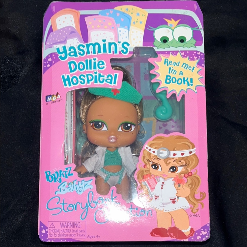 RARE Bratz Babyz Storybook Collection Yasmin’s Dollie Hospital